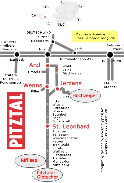 Anreise Pension Inge